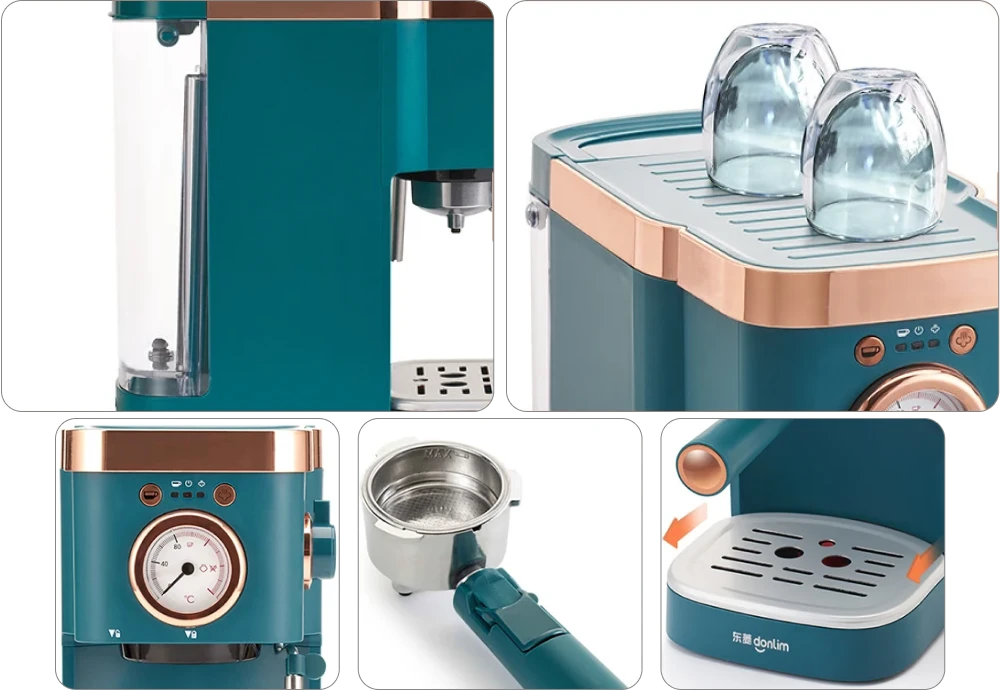 espresso machine and milk steamer